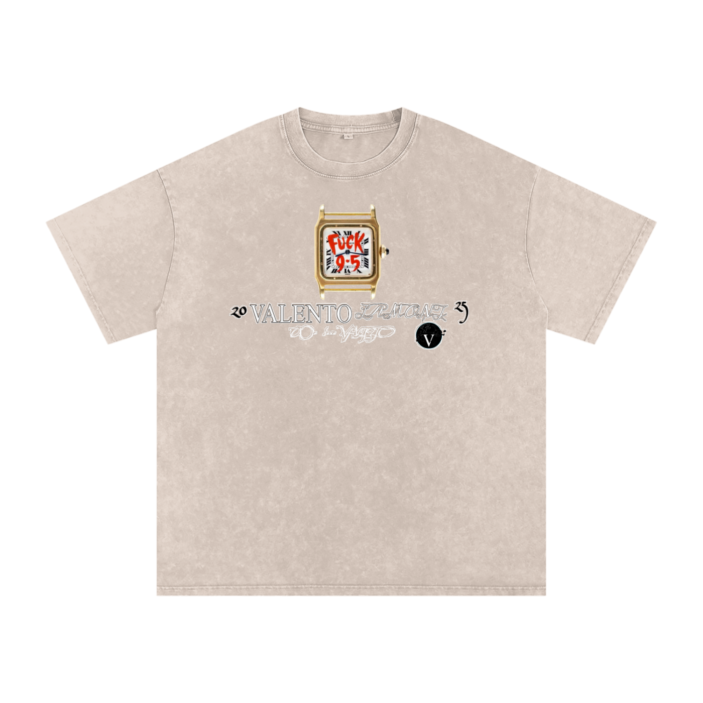 Acid Wash Oversize T-Shirt - 250 GSM