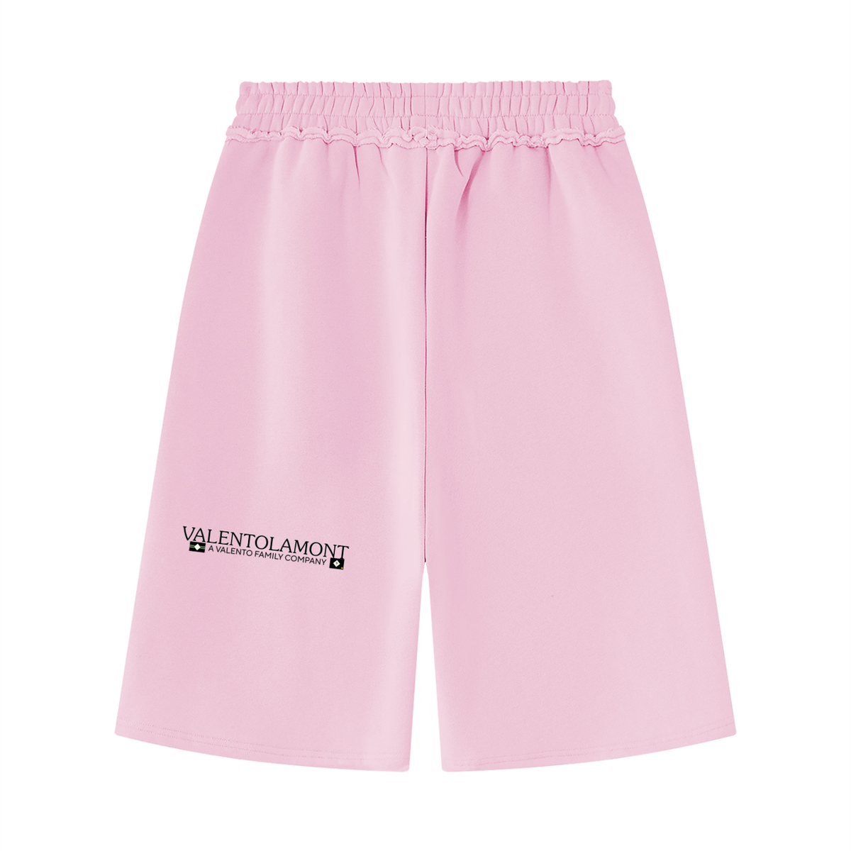 V  Raw Edge Fleece Shorts