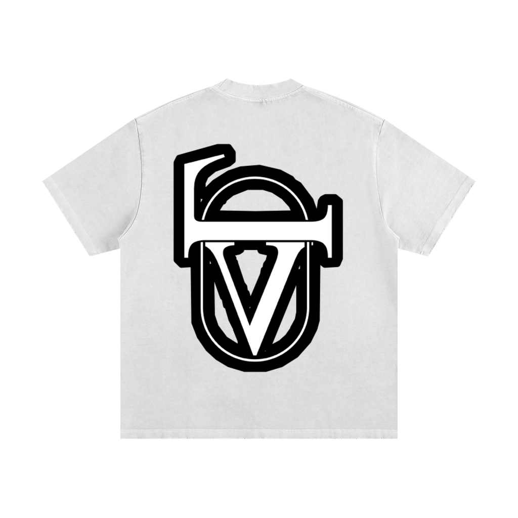 Heavyweight Vintage Washed Frayed T-Shirt