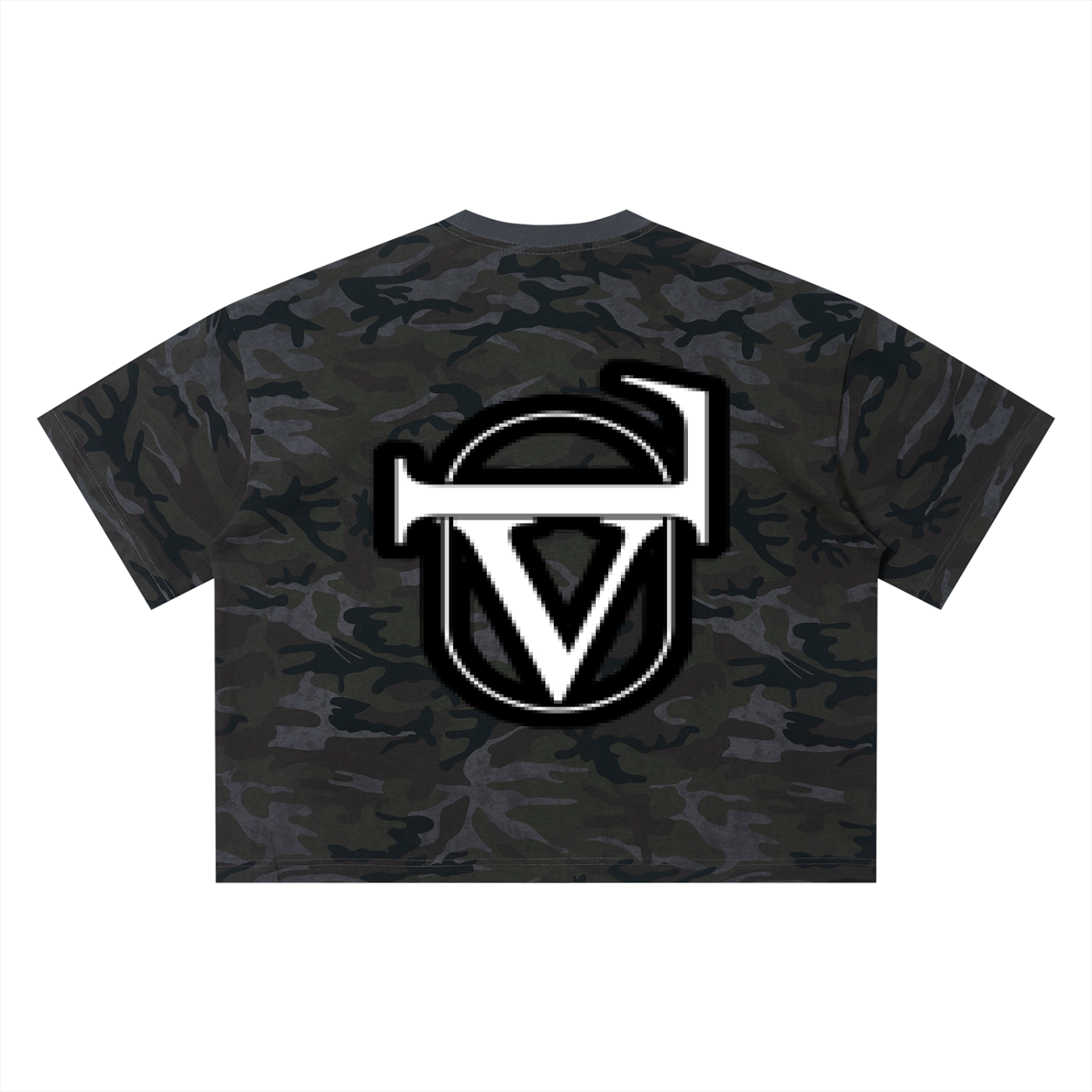 Unisex Camo Boxy T-Shirt