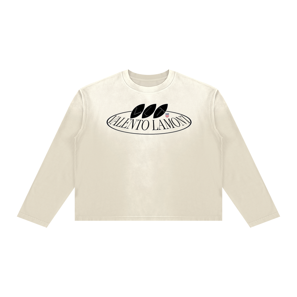 Unisex Sunfade Boxy Long Sleeve T-Shirt