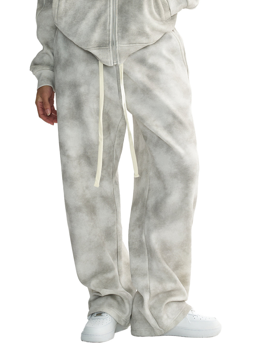 Dirty Washed Fleece Sweatpants