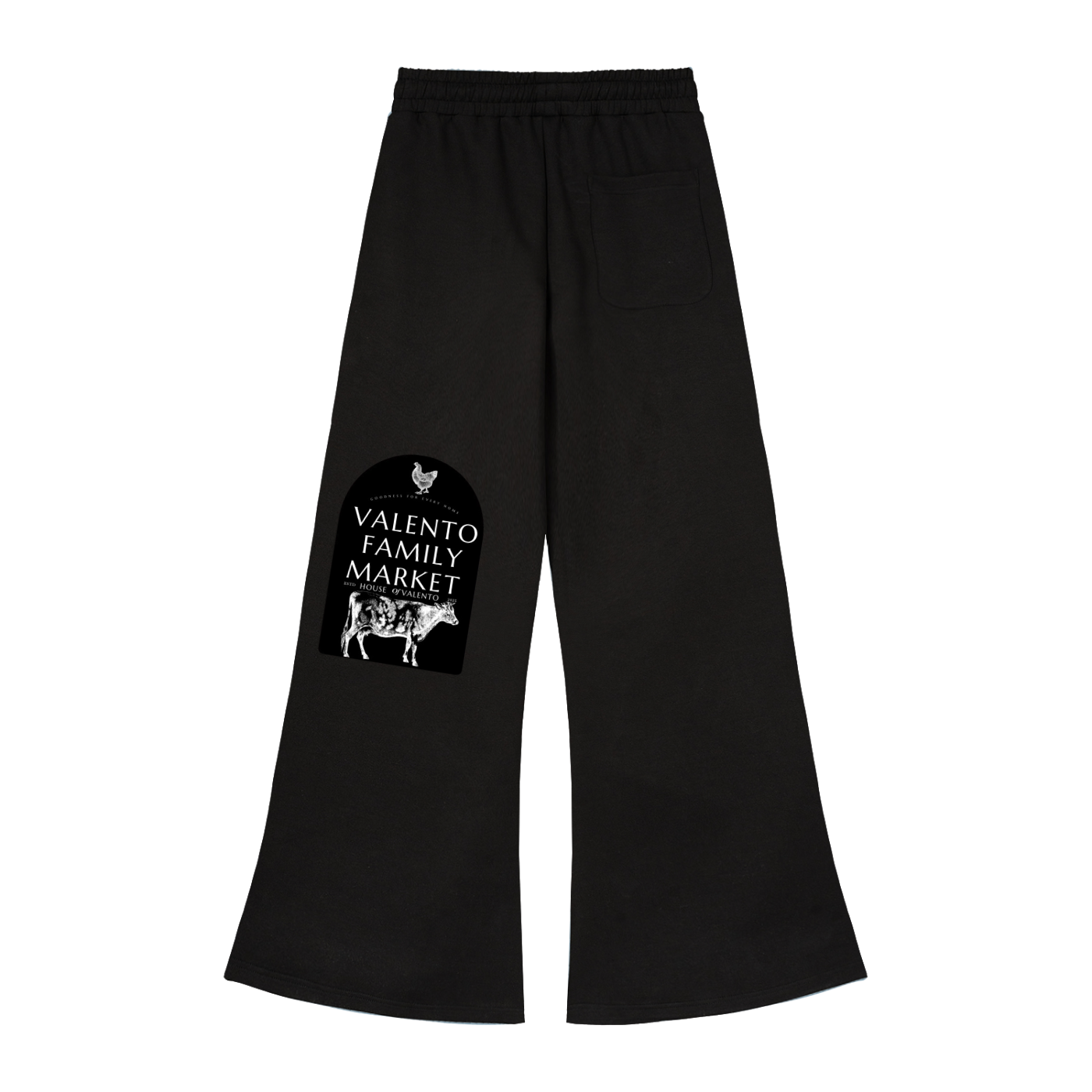 Wide Leg Drawstring Sweatpants