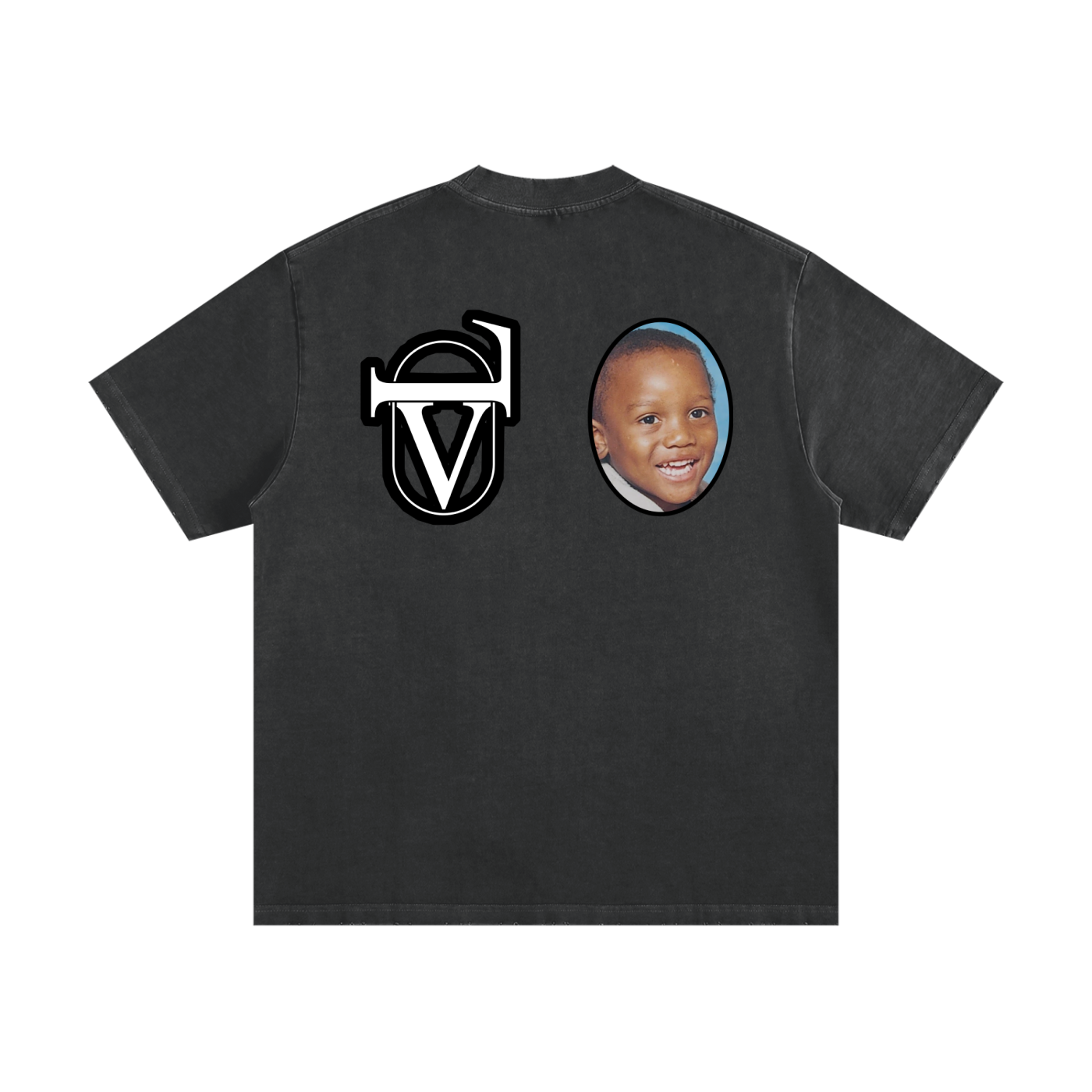 Heavyweight Vintage Washed Frayed T-Shirt