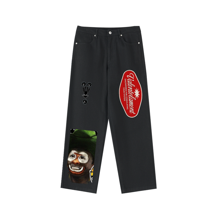 Heavyweight Cotton Straight-Leg Pants