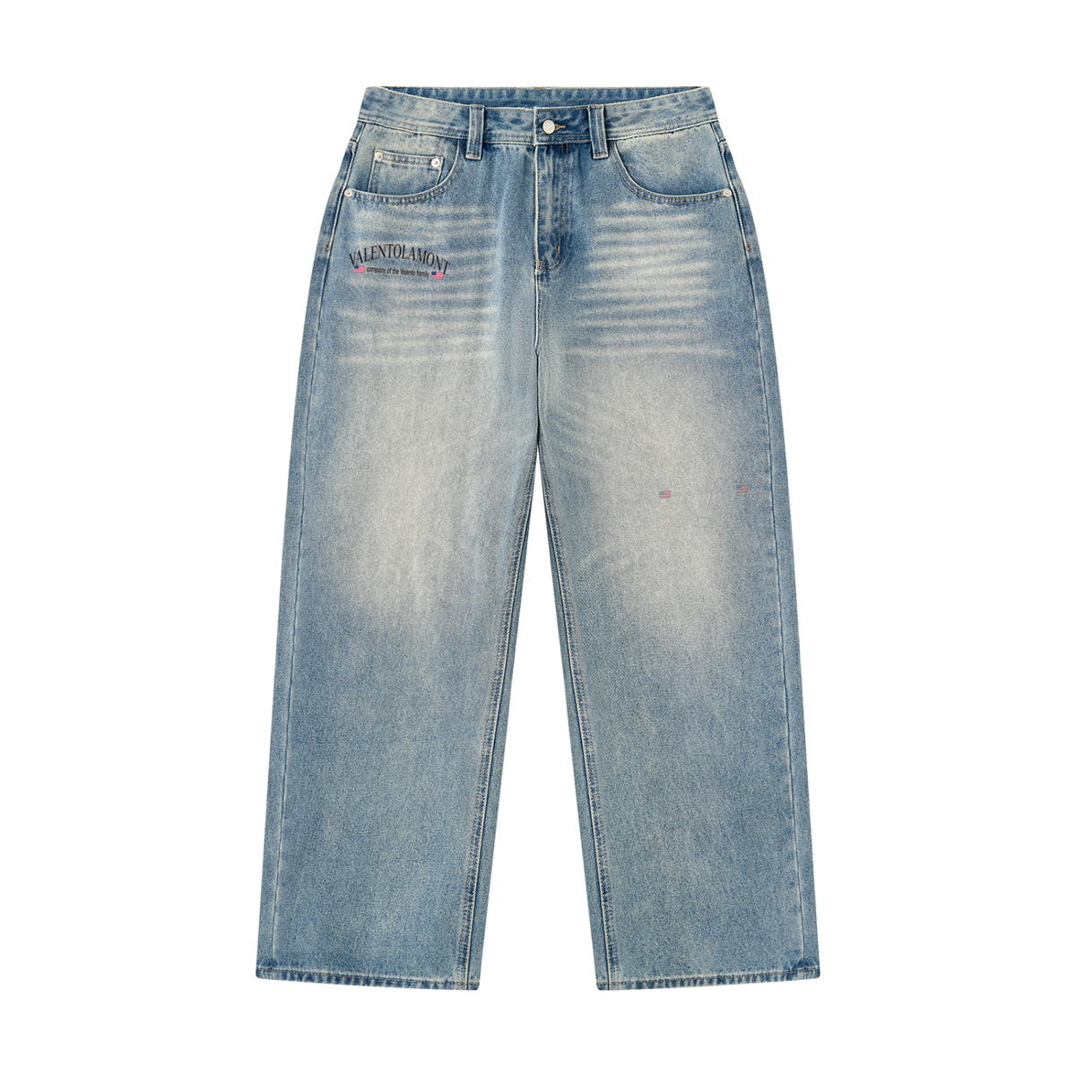 Men’s Vintage Wash Denim Jeans