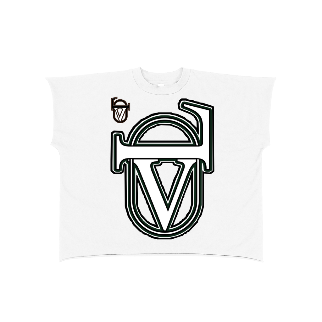 Raw Edge Boxy Non-Shrink T-Shirt