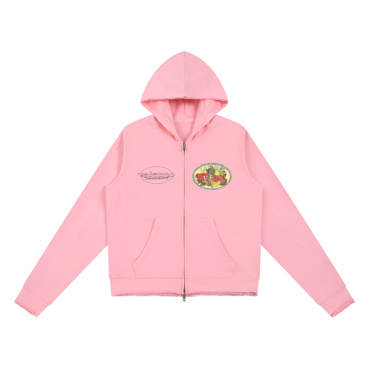 Women’s Raw Edge Full Zip Hoodie