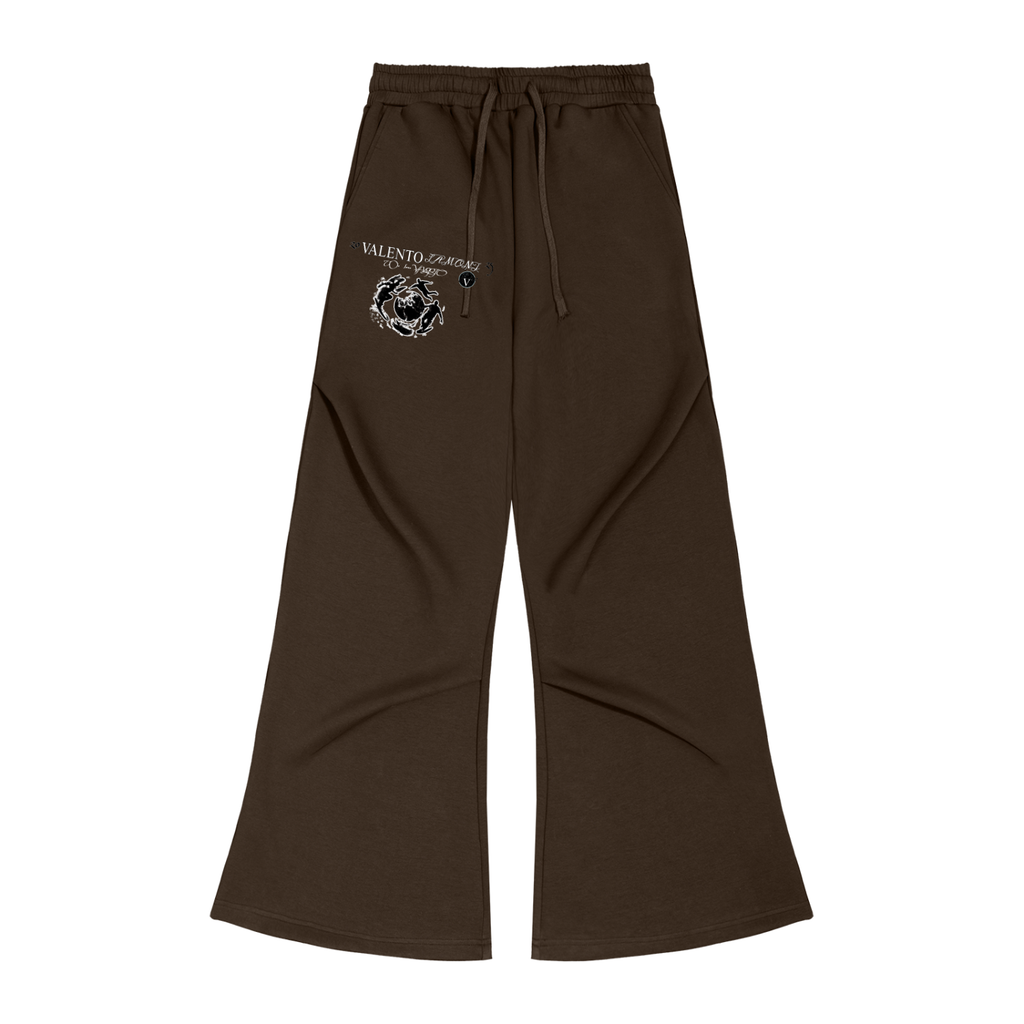 Wide Leg Drawstring Sweatpants