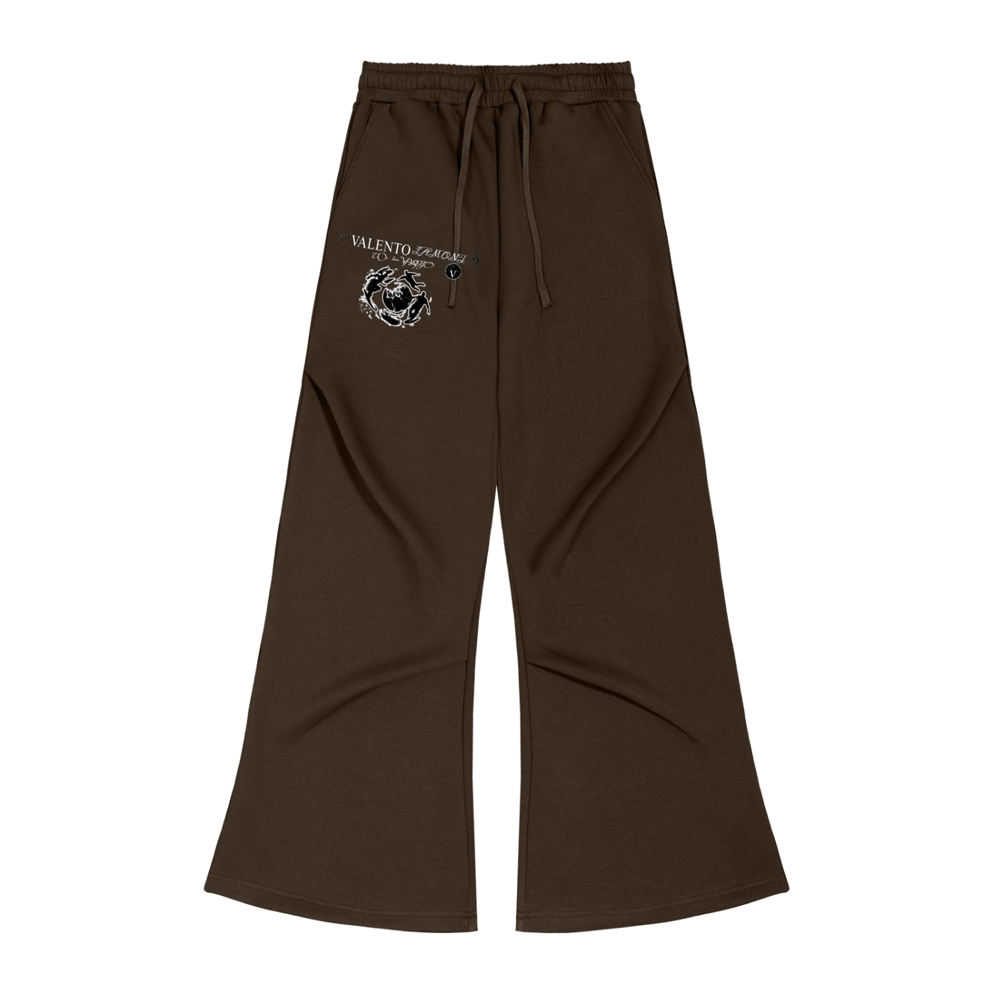 Wide Leg Drawstring Sweatpants