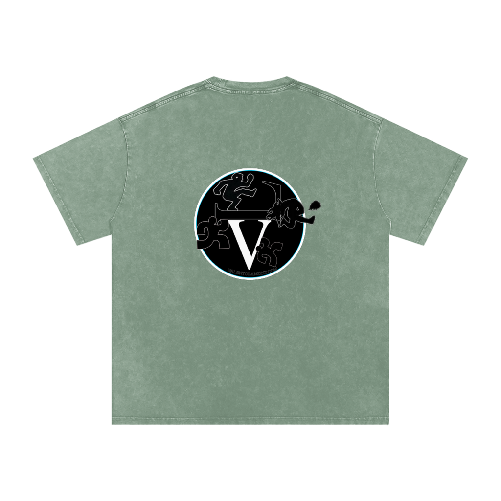 Acid Wash Oversize T-Shirt - 250 GSM