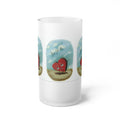 Frosted Glass Beer Mug