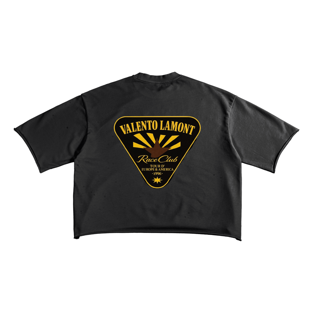 French Terry Raw Edge T-shirt