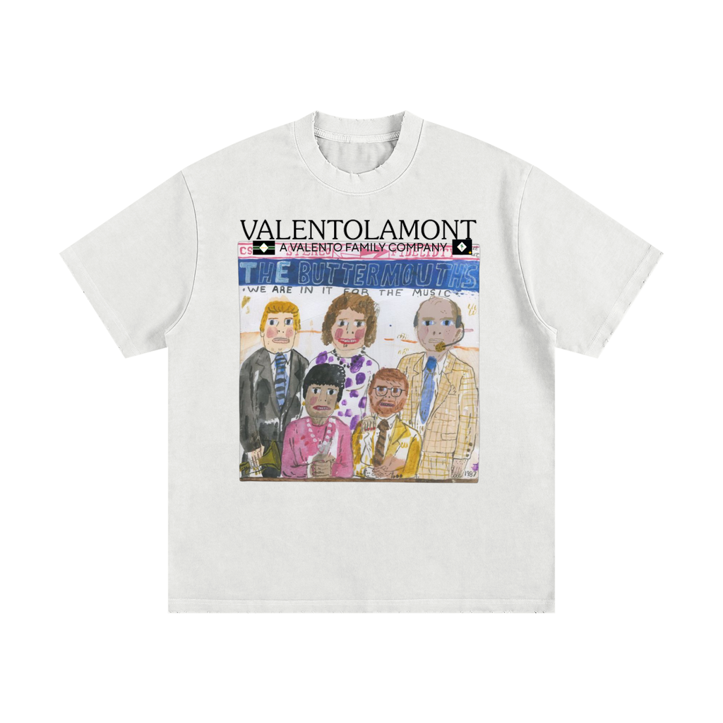 Heavyweight Vintage Washed Frayed T-Shirt