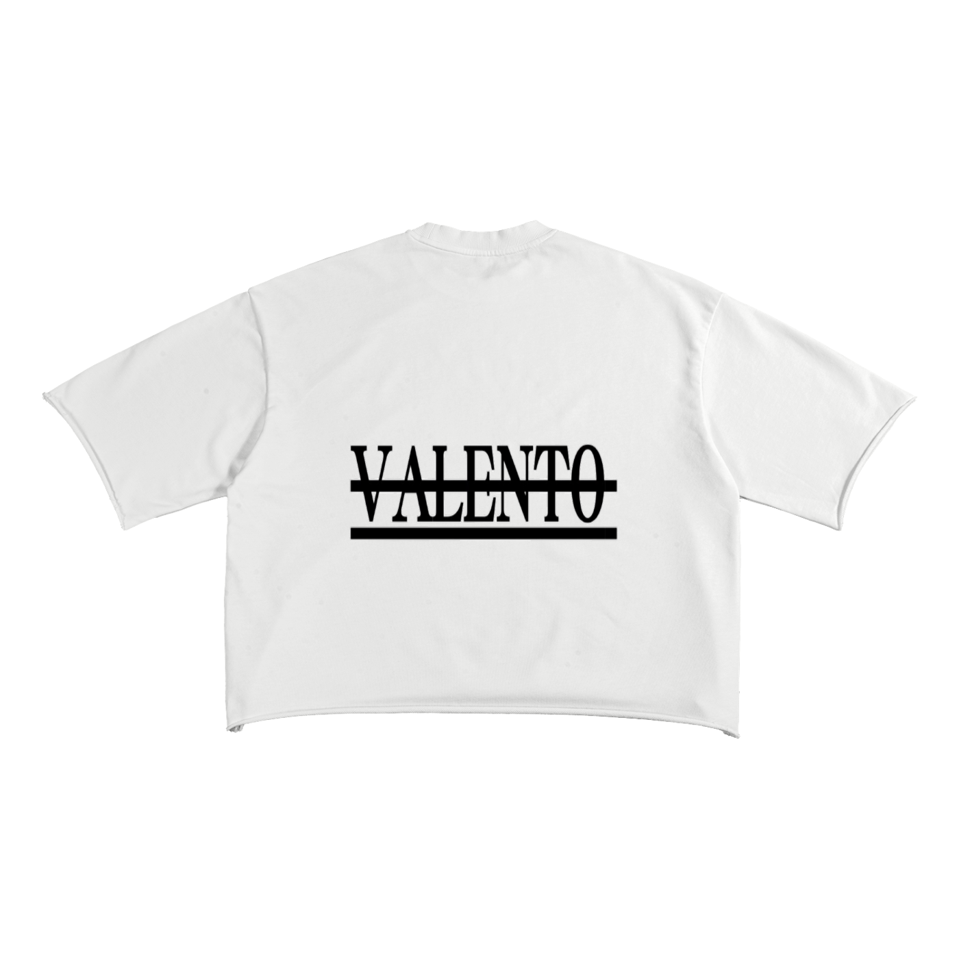 French Terry Raw Edge T-Shirt