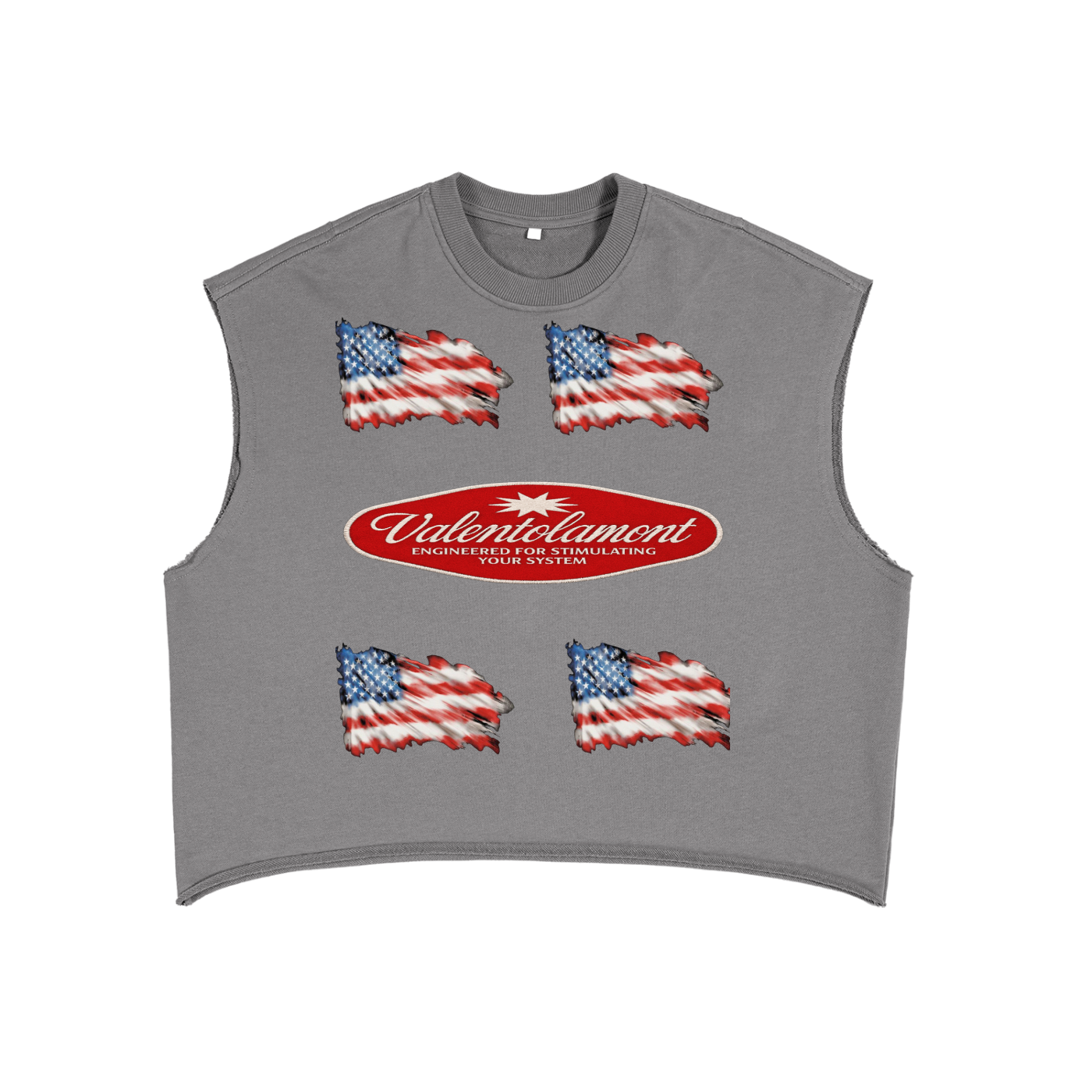 French Terry Boxy Tank Top