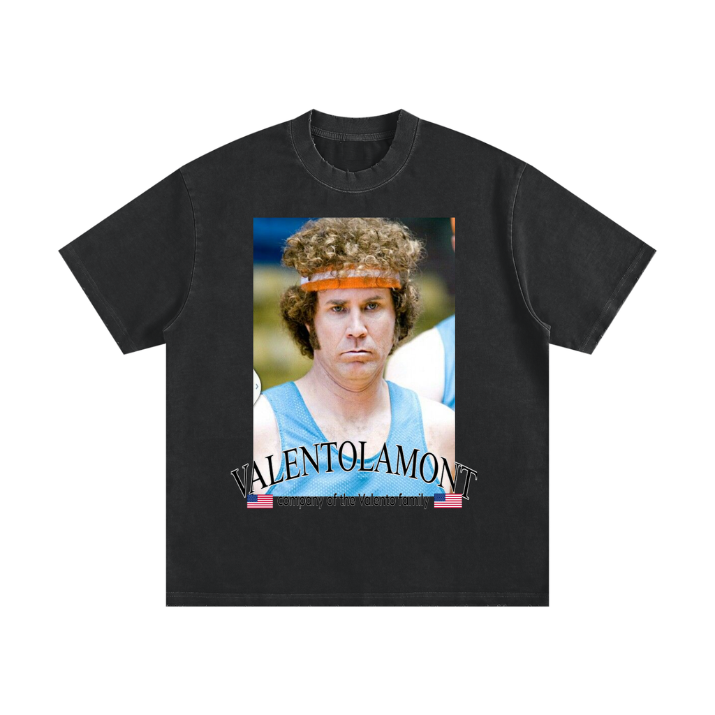 Heavyweight Vintage Washed Frayed T-Shirt