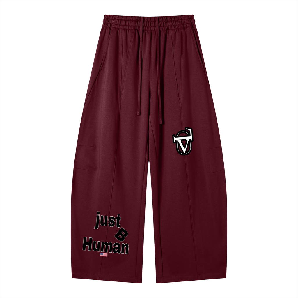 Heavyweight Wide Leg Panel Sweatpants