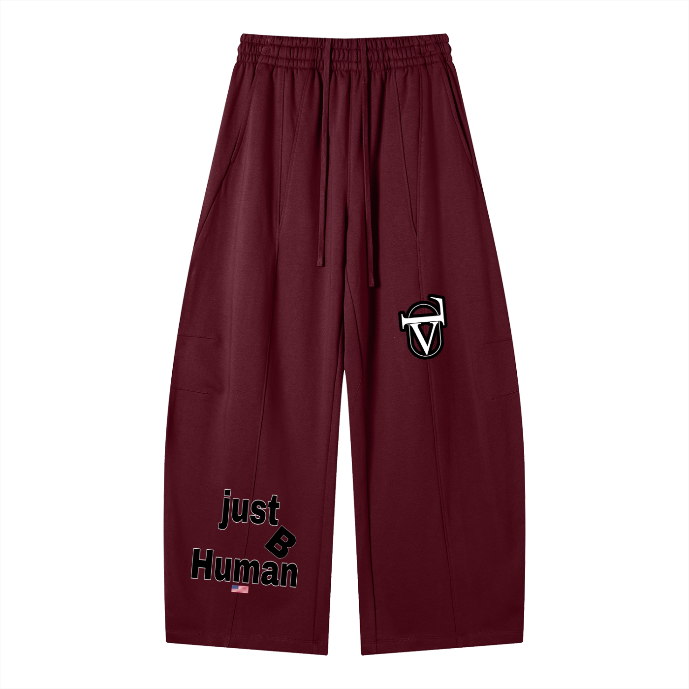 Heavyweight Wide Leg Panel Sweatpants