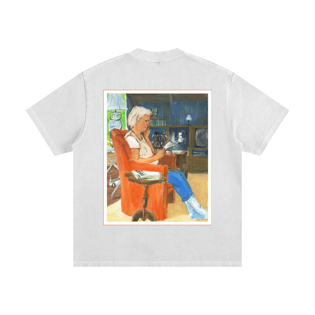 Heavyweight Vintage Washed Frayed T-Shirt