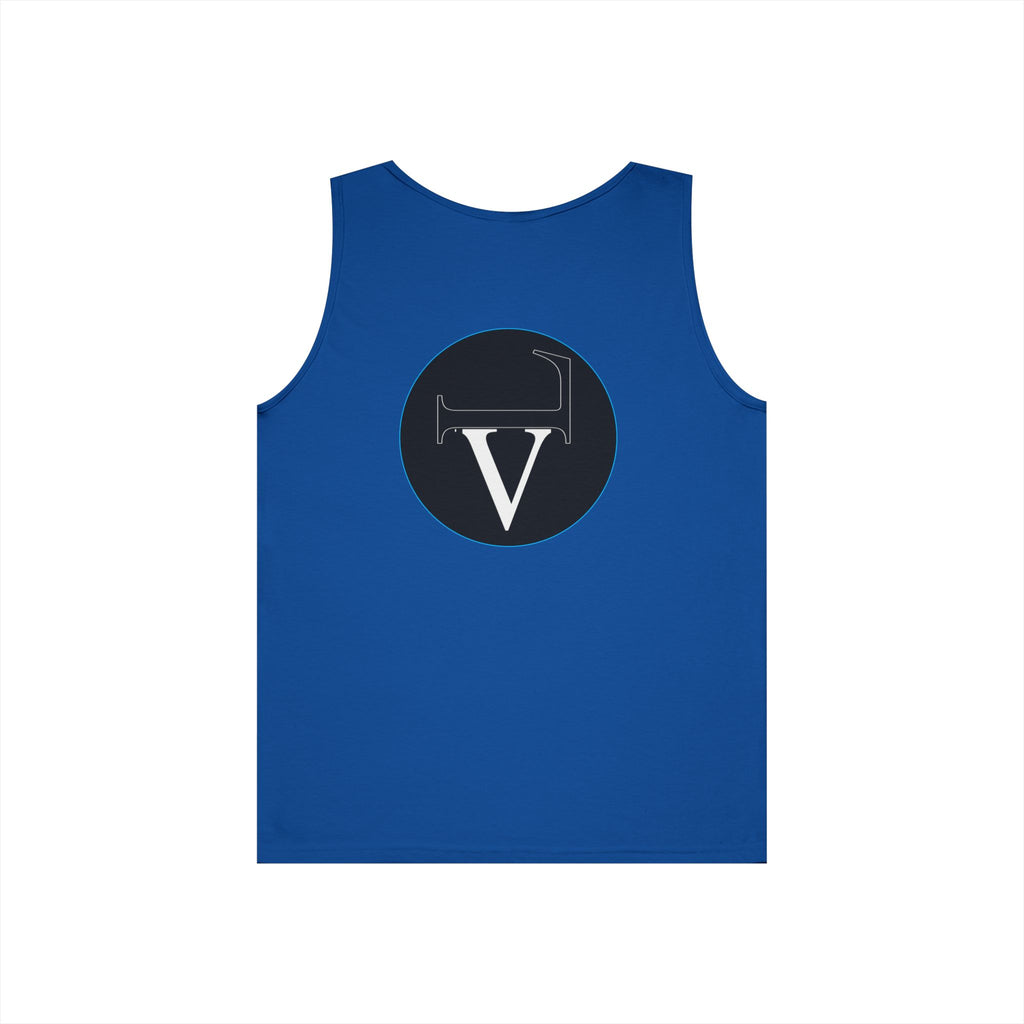 Unisex Heavy Cotton Tank Top - Comfortable Graphic Sleeveless Tee for Casual Wear, Summer Events, Gym, and Gifts