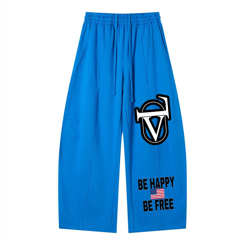 Heavyweight Wide Leg Panel Sweatpants