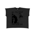 Raw Edge Boxy Non-Shrink T-Shirt
