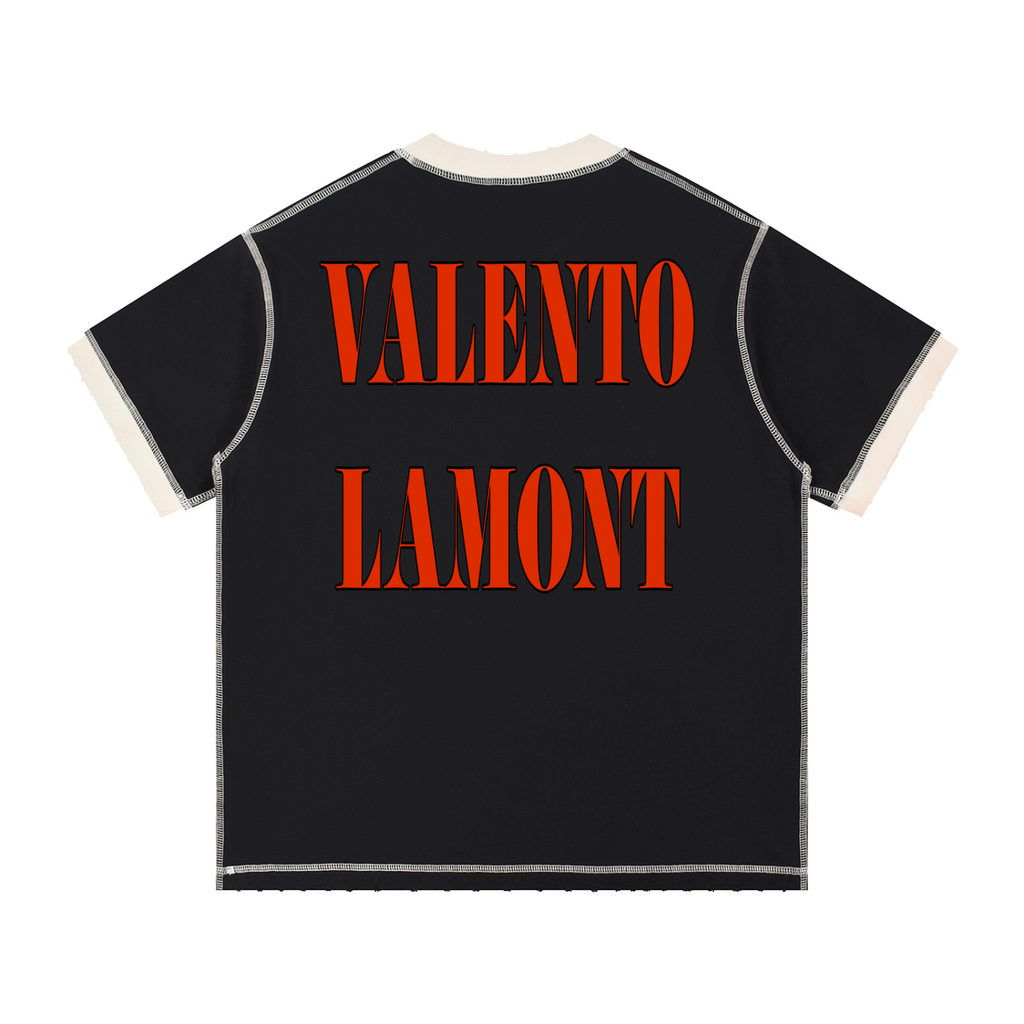 Unisex Contrast-Stitched Ringer T-Shirt