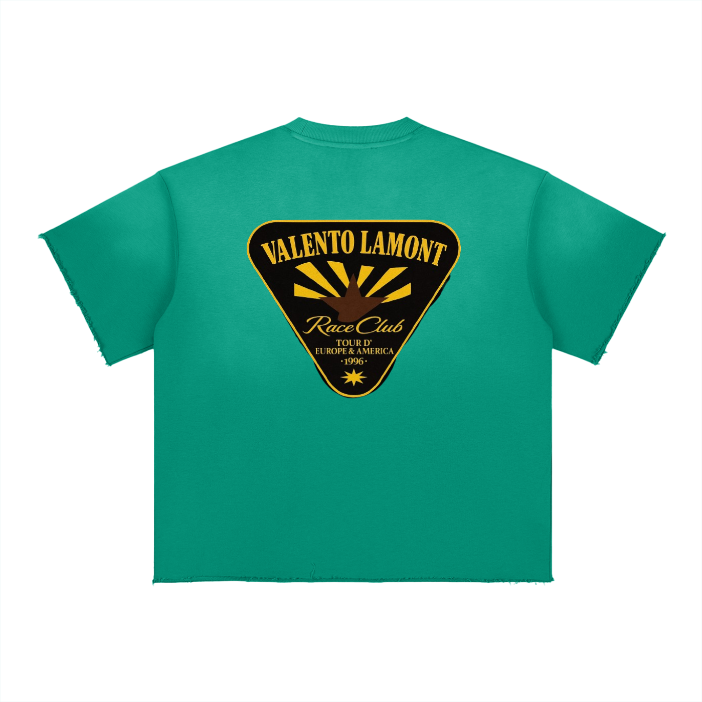 Sun Fade Raw Edge T-Shirt