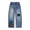 Sun Fade Heavyweight Denim Jeans