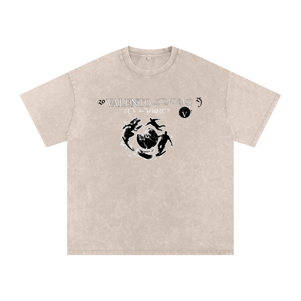 Acid Wash Oversize T-Shirt - 250 GSM