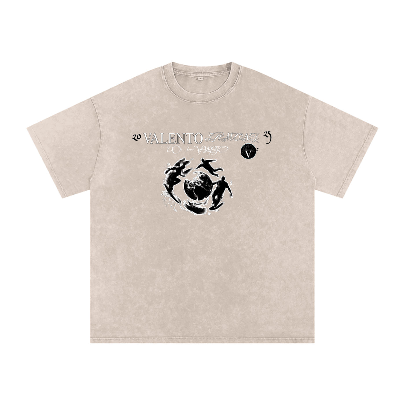 Acid Wash Oversize T-Shirt - 250 GSM