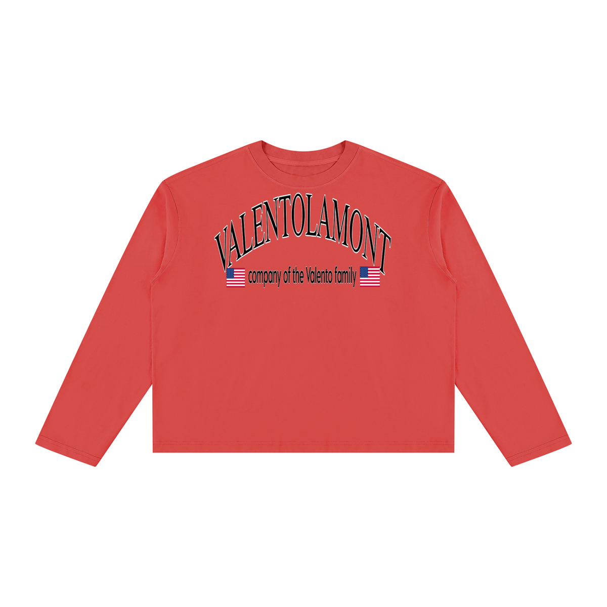 V Vintage Wash Long Sleeve Boxy T-Shirt