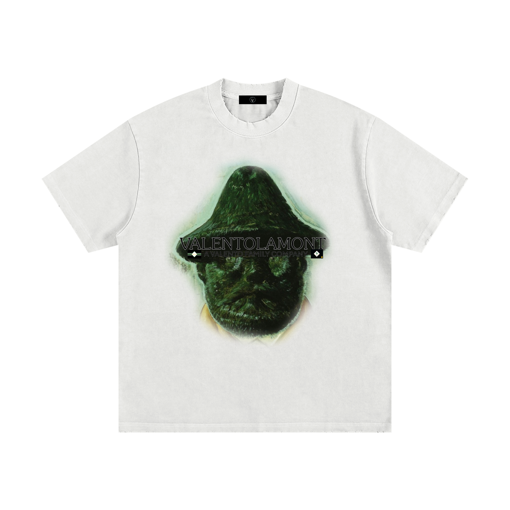 Heavyweight Vintage Washed Frayed T-Shirt