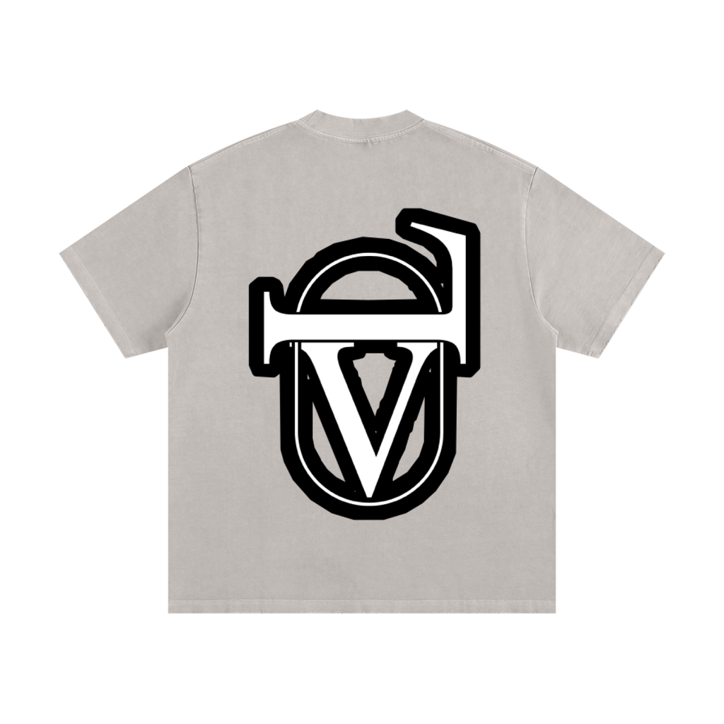 Heavyweight Vintage Washed Frayed T-Shirt