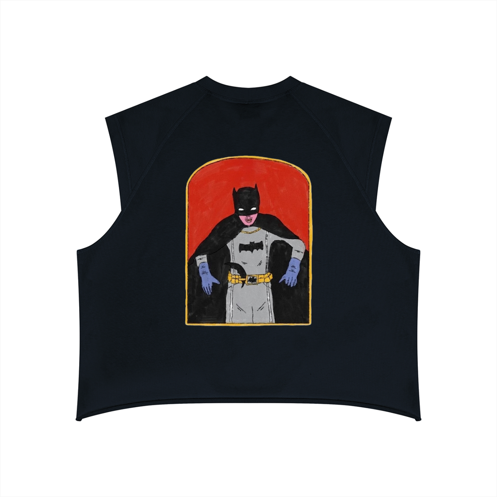 Men’s Boxy Raw Hem Tank Top