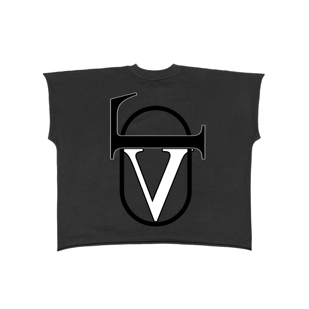 Raw Edge Boxy Non-Shrink T-Shirt