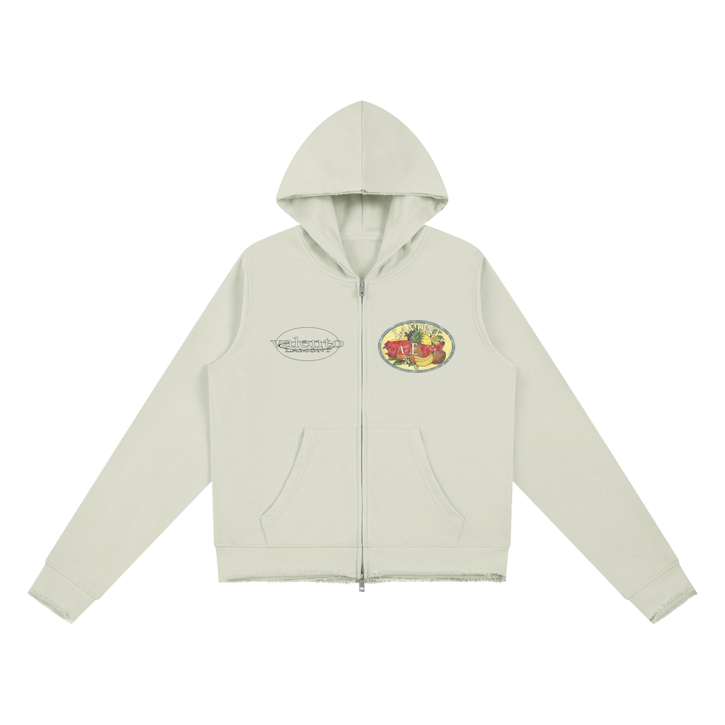 Women’s Raw Edge Full Zip Hoodie