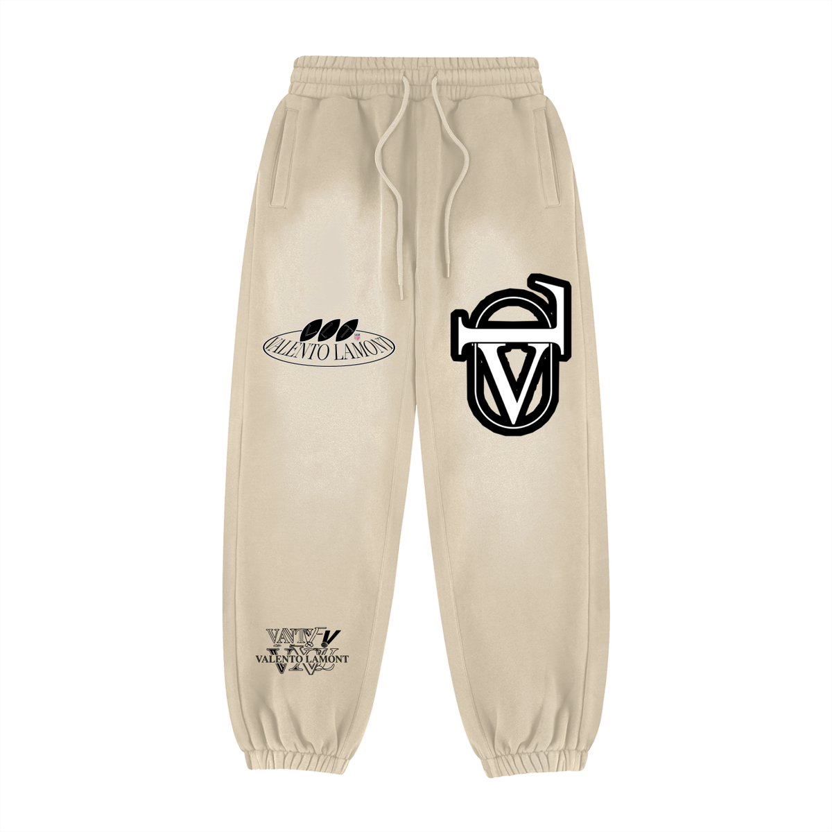 LAMONT Washed Fleece Jogger Sweatpants