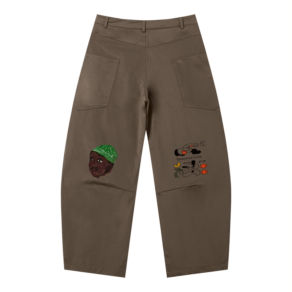 Men's Barrel Leg Pants
