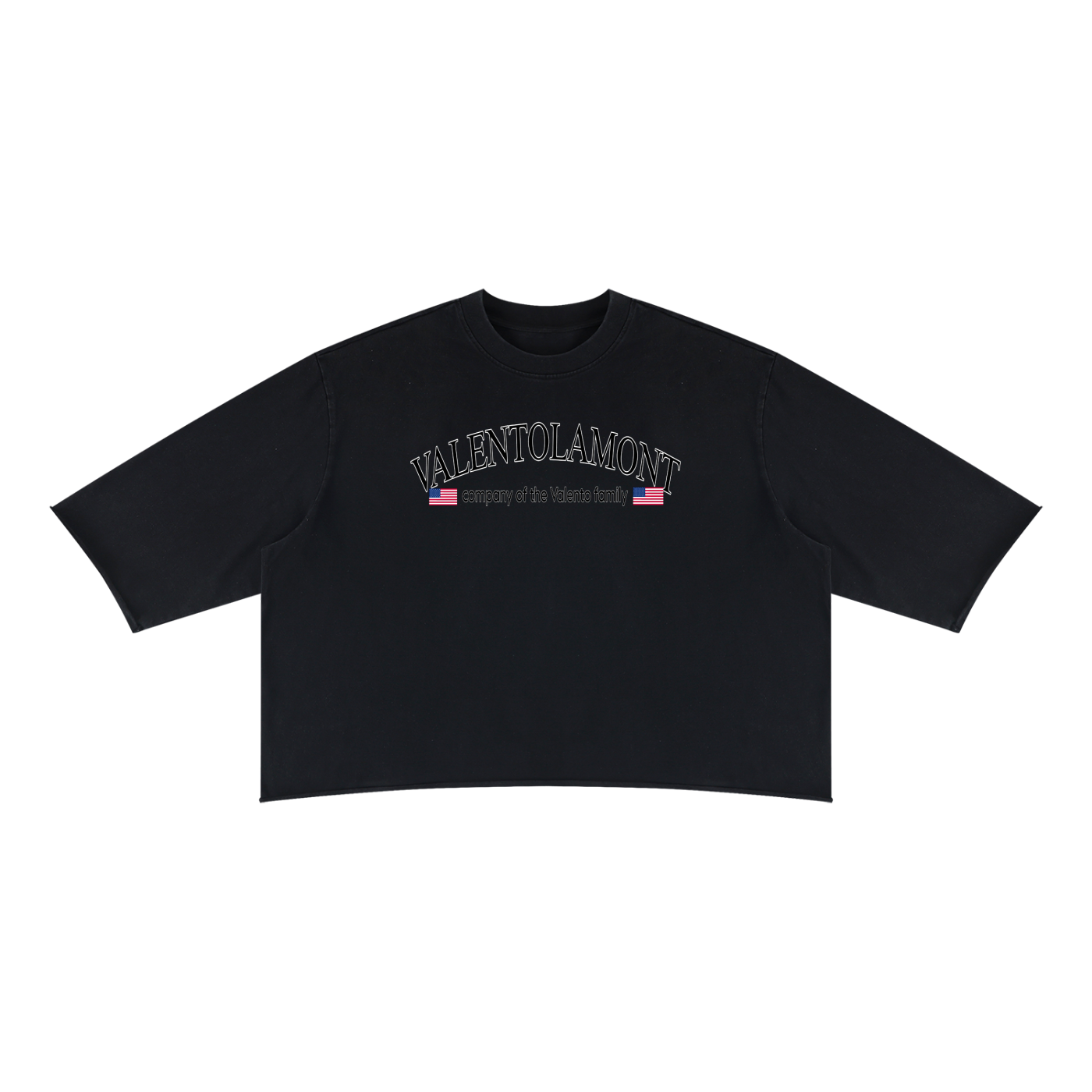 Unisex Mineral Wash Raw Hem Boxy T-Shirt