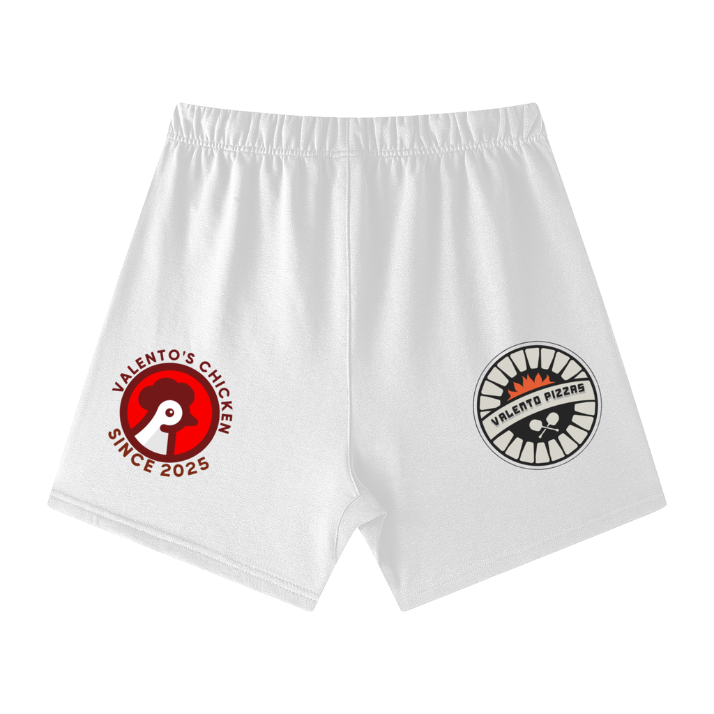 Unisex Earth Tone Loose Fit Cotton Shorts