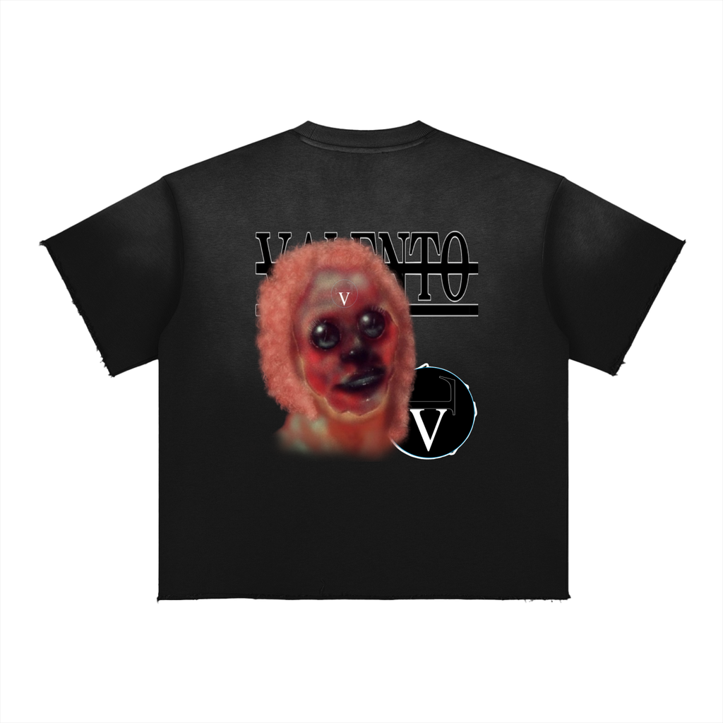 Sun Fade Raw Edge T-Shirt