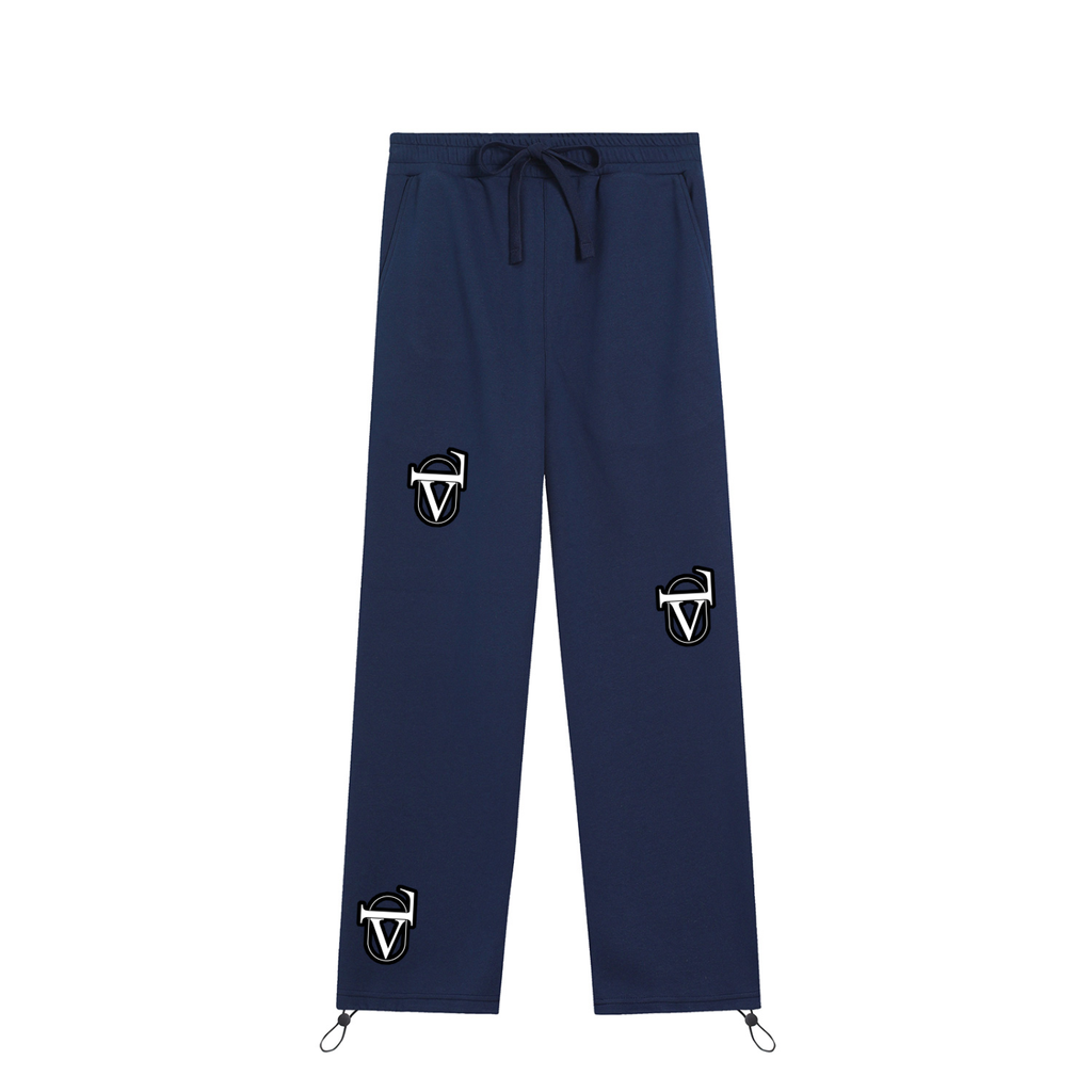Essential Drawstring Straight-Leg Sweatpants