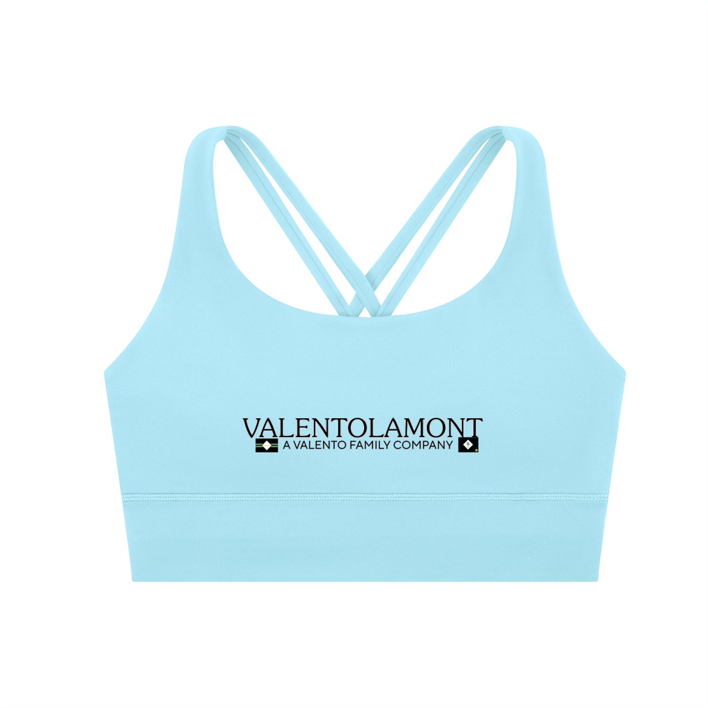 Strappy Criss-Cross Sports Bra