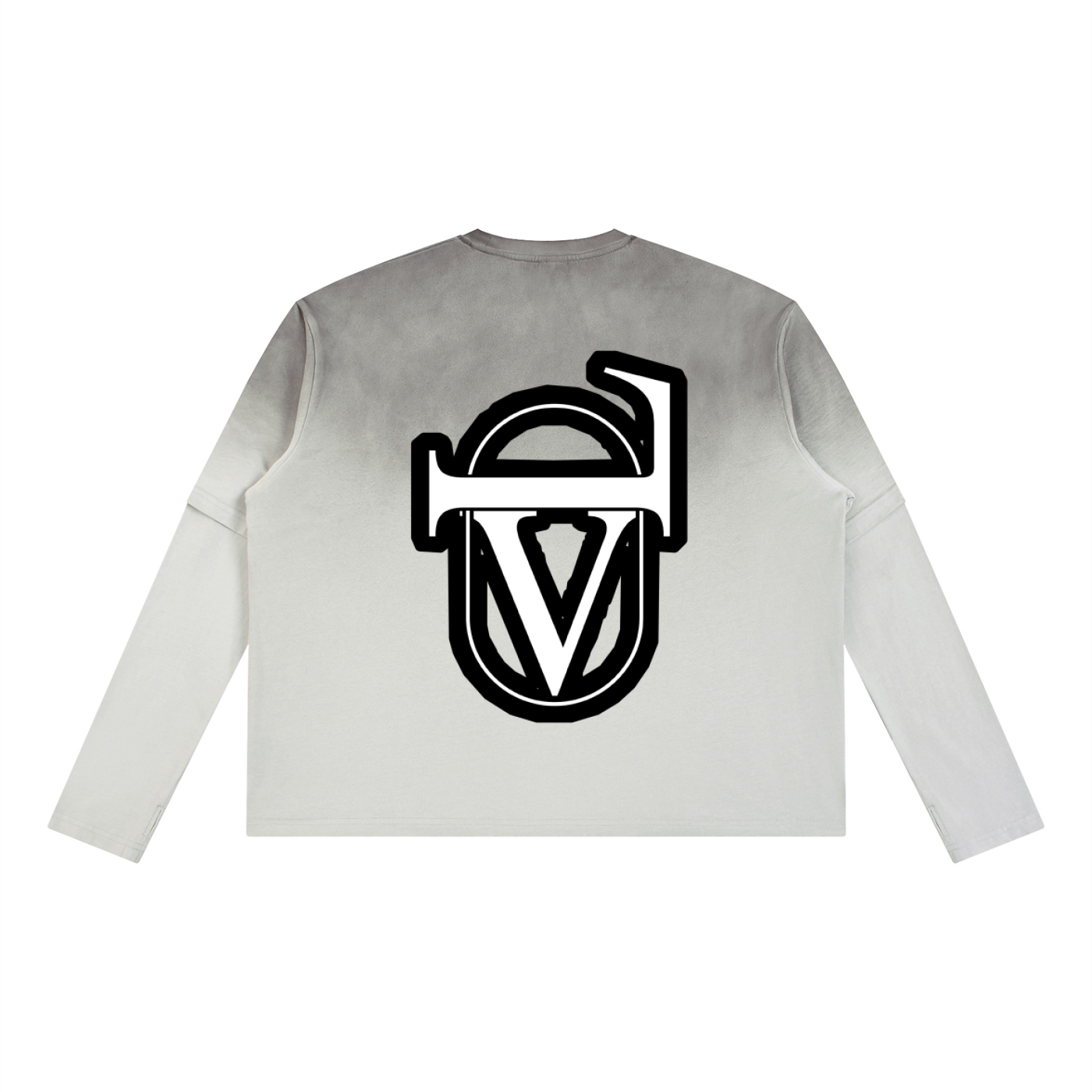Unisex Vintage Wash Layered T-Shirt