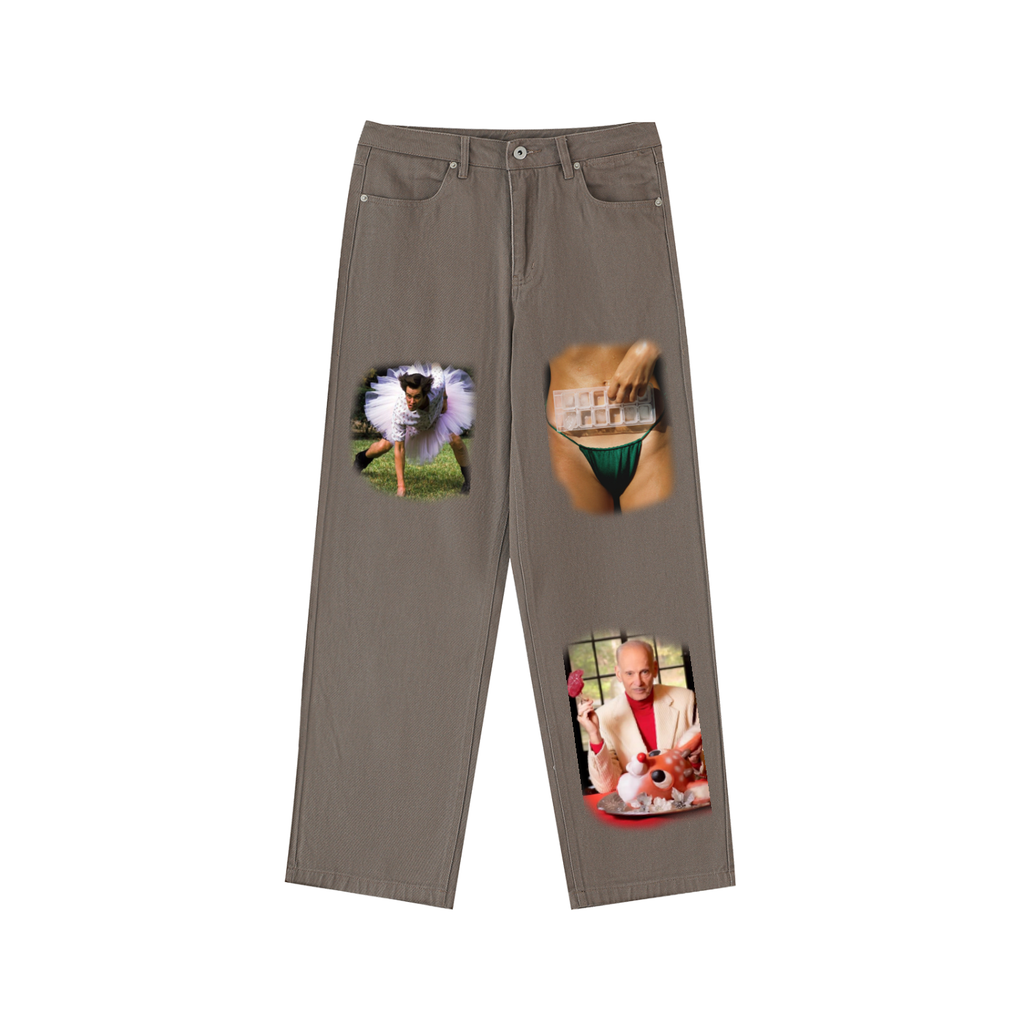 Heavyweight Cotton Straight-Leg Pants