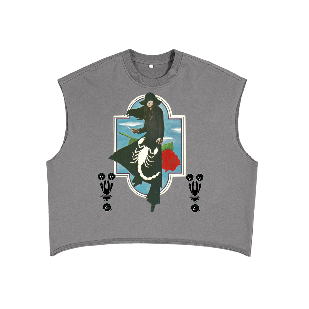 French Terry Boxy Tank Top