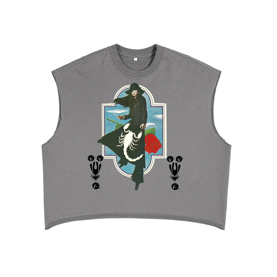 French Terry Boxy Tank Top