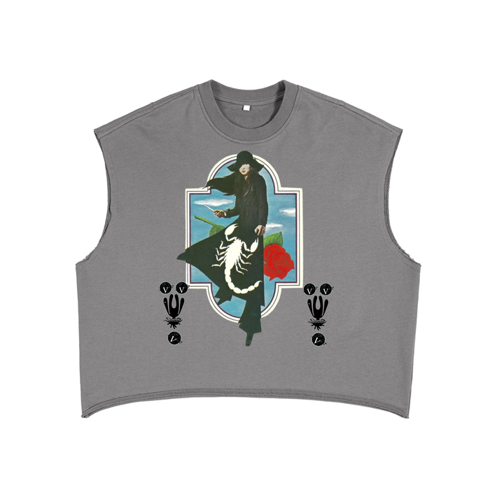 French Terry Boxy Tank Top